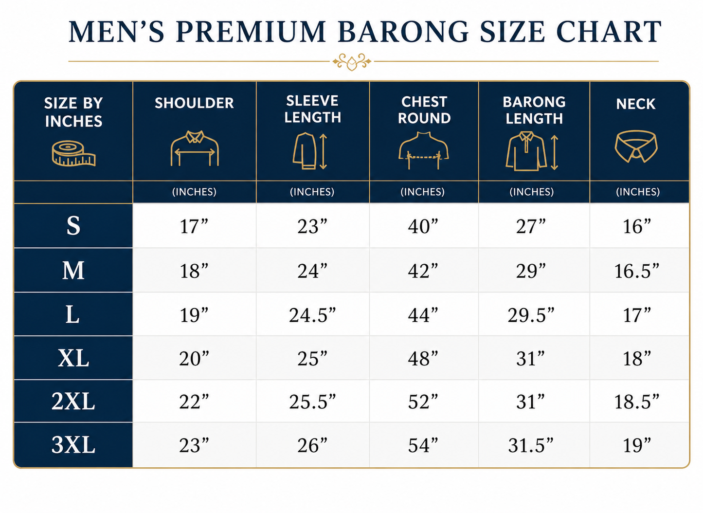 Premium Mens Barong Pinya Organza Embroided design Sport Collar