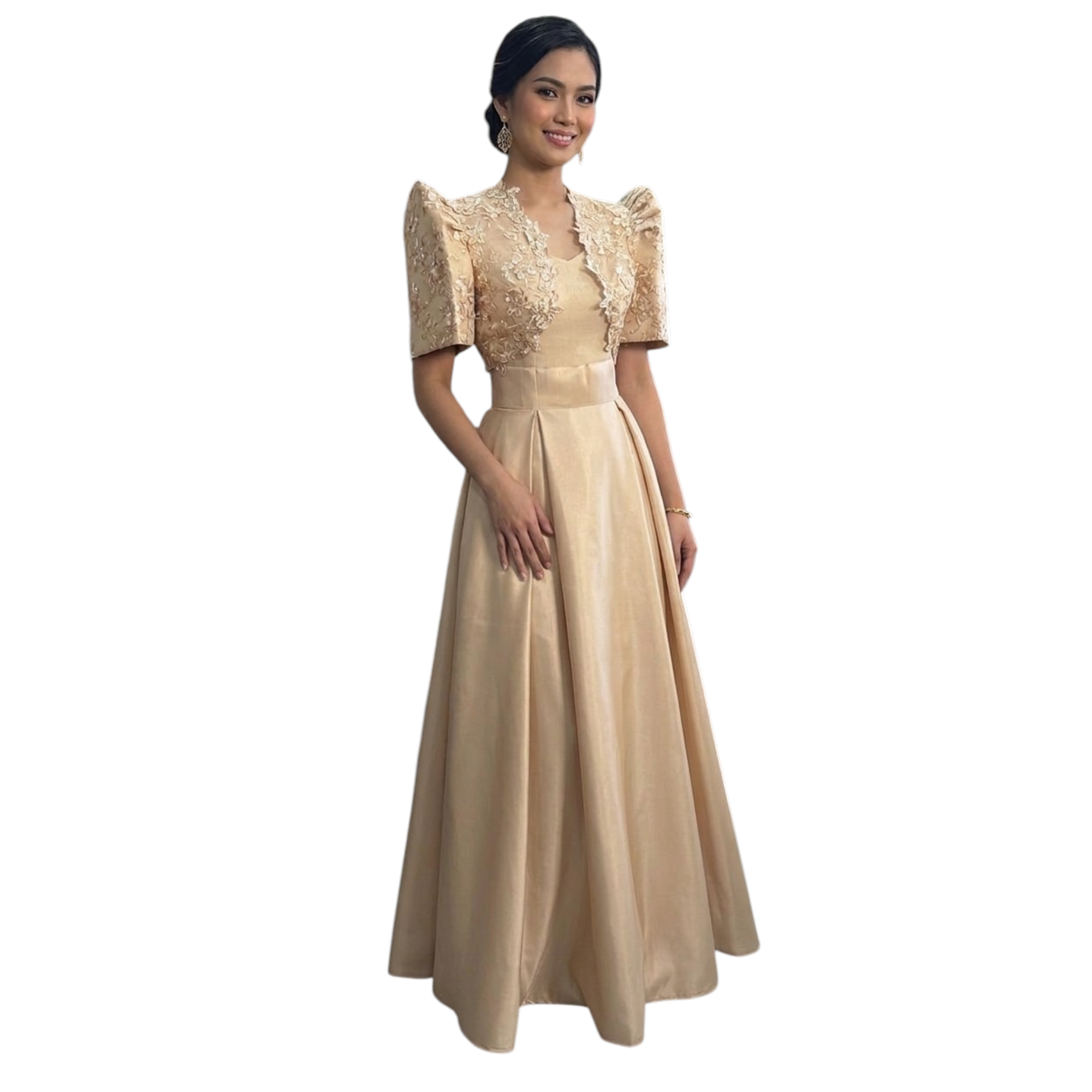 Filipiniana Bolero spanish lace Modern skirt Premium Quality seperate