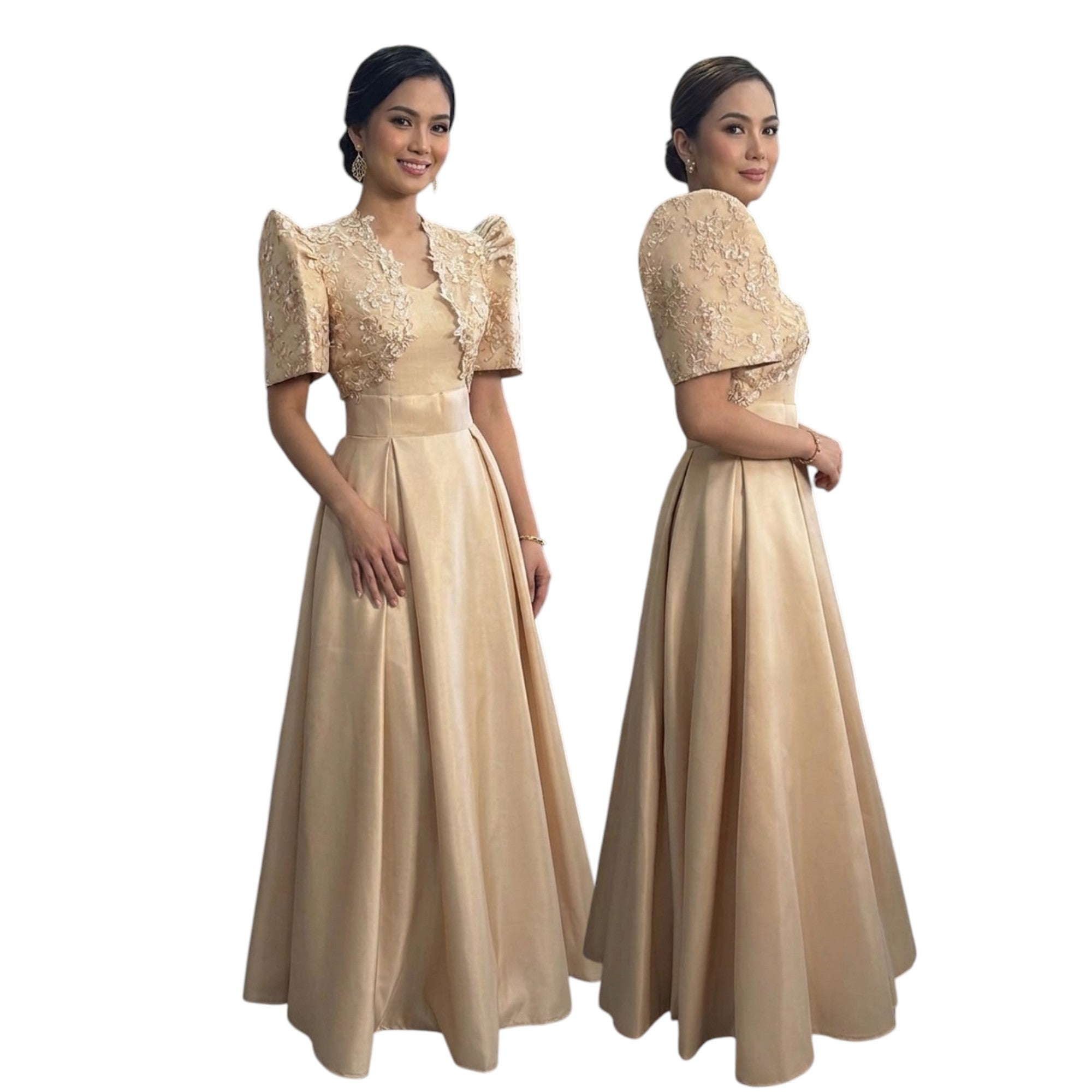 Filipiniana Bolero spanish lace Modern skirt Premium Quality seperate