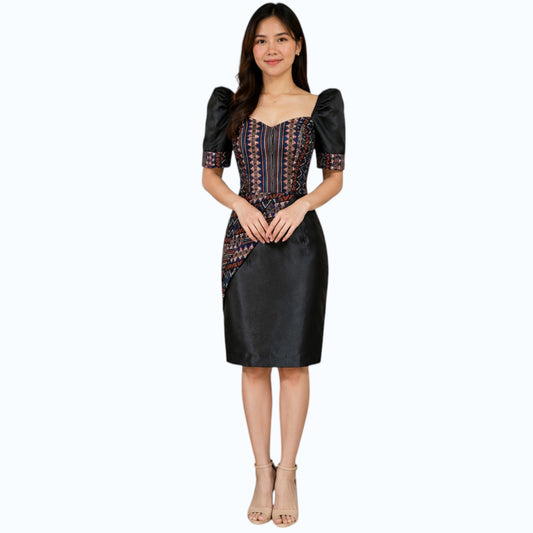 Premium Filipiniana Ethnic Fitting Dress simpe and elegant design