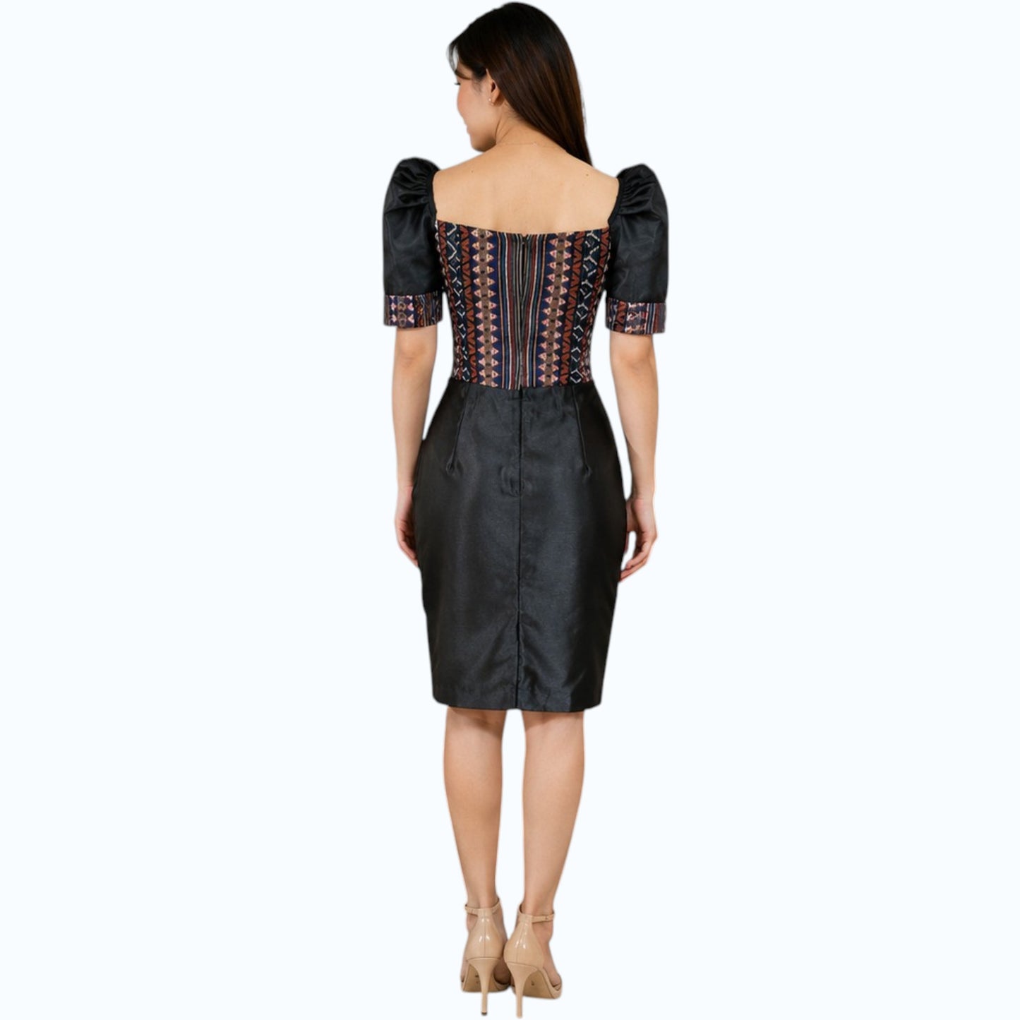 Premium Filipiniana Ethnic Fitting Dress simpe and elegant design