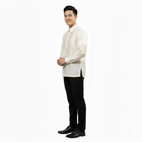 Barong Tagalog Chinese Collar plain Premium Quality