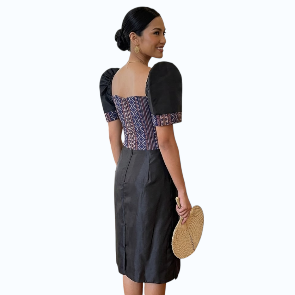 Premium Filipiniana Ethnic Fitting Dress simpe and elegant design
