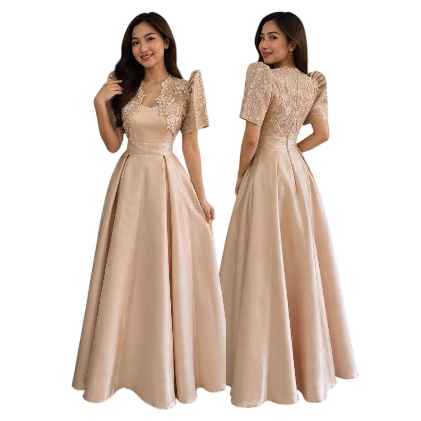Filipiniana Bolero spanish lace Modern skirt Premium Quality seperate
