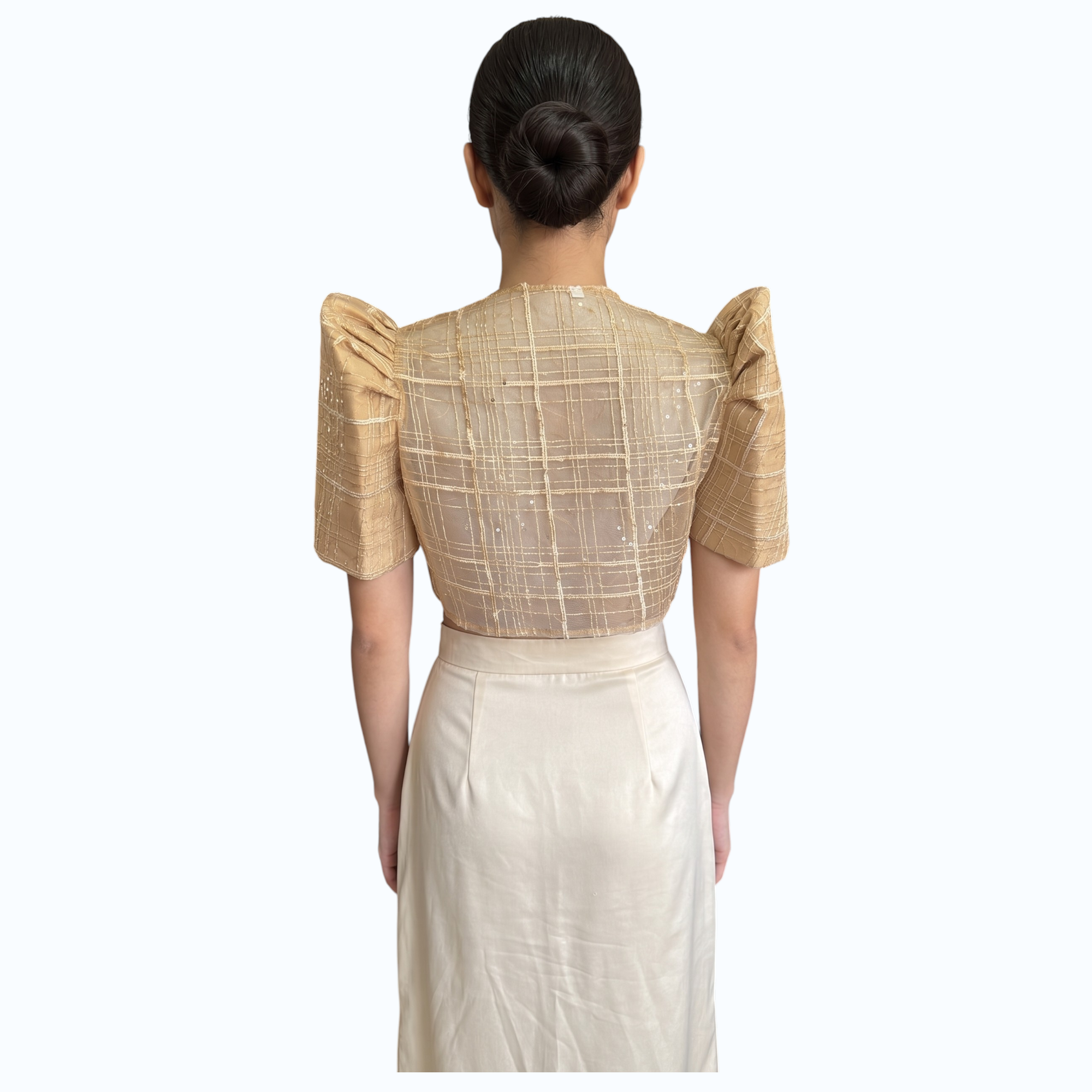 Filipiniana Bolero Square cut design Premium Quality- Bolero only